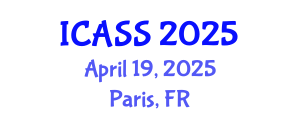 International Conference on Anthropological and Sociological Sciences (ICASS) April 19, 2025 - Paris, France