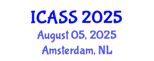 International Conference on Anthropological and Sociological Sciences (ICASS) August 05, 2025 - Amsterdam, Netherlands