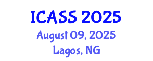 International Conference on Anthropological and Sociological Sciences (ICASS) August 09, 2025 - Lagos, Nigeria
