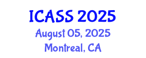 International Conference on Anthropological and Sociological Sciences (ICASS) August 05, 2025 - Montreal, Canada