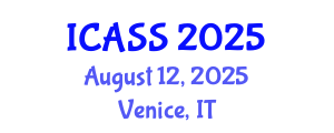 International Conference on Anthropological and Sociological Sciences (ICASS) August 12, 2025 - Venice, Italy