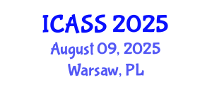 International Conference on Anthropological and Sociological Sciences (ICASS) August 09, 2025 - Warsaw, Poland