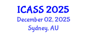 International Conference on Anthropological and Sociological Sciences (ICASS) December 02, 2025 - Sydney, Australia