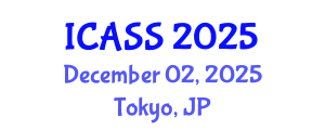 International Conference on Anthropological and Sociological Sciences (ICASS) December 02, 2025 - Tokyo, Japan