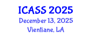 International Conference on Anthropological and Sociological Sciences (ICASS) December 13, 2025 - Vientiane, Laos