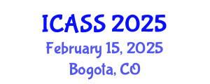 International Conference on Anthropological and Sociological Sciences (ICASS) February 15, 2025 - Bogota, Colombia