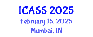 International Conference on Anthropological and Sociological Sciences (ICASS) February 15, 2025 - Mumbai, India