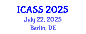 International Conference on Anthropological and Sociological Sciences (ICASS) July 22, 2025 - Berlin, Germany