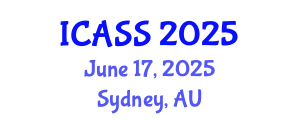 International Conference on Anthropological and Sociological Sciences (ICASS) June 17, 2025 - Sydney, Australia