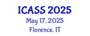 International Conference on Anthropological and Sociological Sciences (ICASS) May 17, 2025 - Florence, Italy