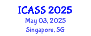 International Conference on Anthropological and Sociological Sciences (ICASS) May 03, 2025 - Singapore, Singapore