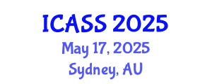 International Conference on Anthropological and Sociological Sciences (ICASS) May 17, 2025 - Sydney, Australia