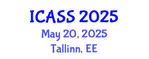 International Conference on Anthropological and Sociological Sciences (ICASS) May 20, 2025 - Tallinn, Estonia