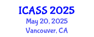 International Conference on Anthropological and Sociological Sciences (ICASS) May 20, 2025 - Vancouver, Canada