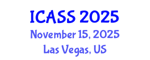 International Conference on Anthropological and Sociological Sciences (ICASS) November 15, 2025 - Las Vegas, United States