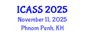 International Conference on Anthropological and Sociological Sciences (ICASS) November 11, 2025 - Phnom Penh, Cambodia
