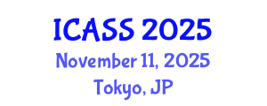 International Conference on Anthropological and Sociological Sciences (ICASS) November 11, 2025 - Tokyo, Japan