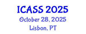 International Conference on Anthropological and Sociological Sciences (ICASS) October 28, 2025 - Lisbon, Portugal