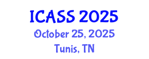 International Conference on Anthropological and Sociological Sciences (ICASS) October 25, 2025 - Tunis, Tunisia