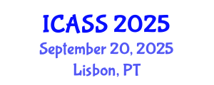 International Conference on Anthropological and Sociological Sciences (ICASS) September 20, 2025 - Lisbon, Portugal