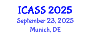 International Conference on Anthropological and Sociological Sciences (ICASS) September 23, 2025 - Munich, Germany