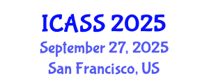 International Conference on Anthropological and Sociological Sciences (ICASS) September 27, 2025 - San Francisco, United States