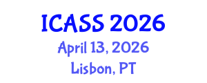 International Conference on Anthropological and Sociological Sciences (ICASS) April 13, 2026 - Lisbon, Portugal