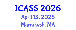 International Conference on Anthropological and Sociological Sciences (ICASS) April 13, 2026 - Marrakesh, Morocco International Conference on Anthropological and Sociological Sciences (ICASS) April 13, 2026 - Marrakesh, Morocco