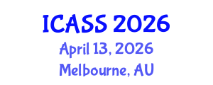 International Conference on Anthropological and Sociological Sciences (ICASS) April 13, 2026 - Melbourne, Australia International Conference on Anthropological and Sociological Sciences (ICASS) April 13, 2026 - Melbourne, Australia