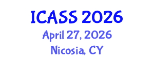 International Conference on Anthropological and Sociological Sciences (ICASS) April 27, 2026 - Nicosia, Cyprus International Conference on Anthropological and Sociological Sciences (ICASS) April 27, 2026 - Nicosia, Cyprus