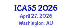 International Conference on Anthropological and Sociological Sciences (ICASS) April 27, 2026 - Washington, Australia International Conference on Anthropological and Sociological Sciences (ICASS) April 27, 2026 - Washington, Australia