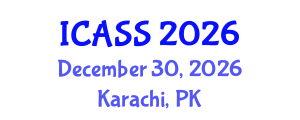 International Conference on Anthropological and Sociological Sciences (ICASS) December 30, 2026 - Karachi, Pakistan International Conference on Anthropological and Sociological Sciences (ICASS) December 30, 2026 - Karachi, Pakistan