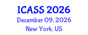 International Conference on Anthropological and Sociological Sciences (ICASS) December 09, 2026 - New York, United States International Conference on Anthropological and Sociological Sciences (ICASS) December 09, 2026 - New York, United States