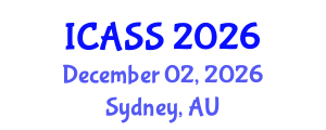 International Conference on Anthropological and Sociological Sciences (ICASS) December 02, 2026 - Sydney, Australia International Conference on Anthropological and Sociological Sciences (ICASS) December 02, 2026 - Sydney, Australia