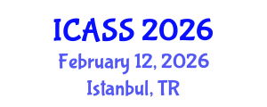 International Conference on Anthropological and Sociological Sciences (ICASS) February 12, 2026 - Istanbul, Turkey International Conference on Anthropological and Sociological Sciences (ICASS) February 12, 2026 - Istanbul, Turkey