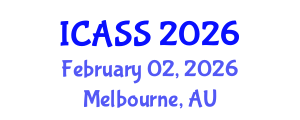 International Conference on Anthropological and Sociological Sciences (ICASS) February 02, 2026 - Melbourne, Australia International Conference on Anthropological and Sociological Sciences (ICASS) February 02, 2026 - Melbourne, Australia