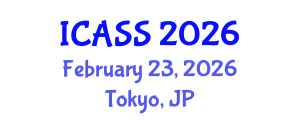 International Conference on Anthropological and Sociological Sciences (ICASS) February 23, 2026 - Tokyo, Japan International Conference on Anthropological and Sociological Sciences (ICASS) February 23, 2026 - Tokyo, Japan