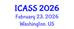 International Conference on Anthropological and Sociological Sciences (ICASS) February 23, 2026 - Washington, United States International Conference on Anthropological and Sociological Sciences (ICASS) February 23, 2026 - Washington, United States