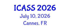 International Conference on Anthropological and Sociological Sciences (ICASS) July 10, 2026 - Cannes, France International Conference on Anthropological and Sociological Sciences (ICASS) July 10, 2026 - Cannes, France