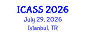 International Conference on Anthropological and Sociological Sciences (ICASS) July 29, 2026 - Istanbul, Turkey