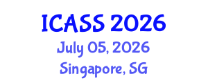 International Conference on Anthropological and Sociological Sciences (ICASS) July 05, 2026 - Singapore, Singapore International Conference on Anthropological and Sociological Sciences (ICASS) July 05, 2026 - Singapore, Singapore