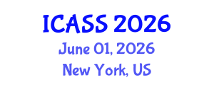 International Conference on Anthropological and Sociological Sciences (ICASS) June 01, 2026 - New York, United States International Conference on Anthropological and Sociological Sciences (ICASS) June 01, 2026 - New York, United States