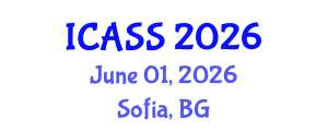 International Conference on Anthropological and Sociological Sciences (ICASS) June 01, 2026 - Sofia, Bulgaria