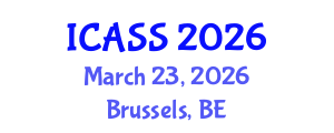 International Conference on Anthropological and Sociological Sciences (ICASS) March 23, 2026 - Brussels, Belgium International Conference on Anthropological and Sociological Sciences (ICASS) March 23, 2026 - Brussels, Belgium