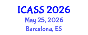 International Conference on Anthropological and Sociological Sciences (ICASS) May 25, 2026 - Barcelona, Spain International Conference on Anthropological and Sociological Sciences (ICASS) May 25, 2026 - Barcelona, Spain