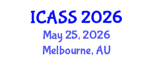 International Conference on Anthropological and Sociological Sciences (ICASS) May 25, 2026 - Melbourne, Australia International Conference on Anthropological and Sociological Sciences (ICASS) May 25, 2026 - Melbourne, Australia