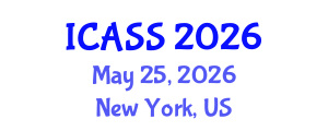 International Conference on Anthropological and Sociological Sciences (ICASS) May 25, 2026 - New York, United States International Conference on Anthropological and Sociological Sciences (ICASS) May 25, 2026 - New York, United States