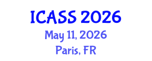 International Conference on Anthropological and Sociological Sciences (ICASS) May 11, 2026 - Paris, France International Conference on Anthropological and Sociological Sciences (ICASS) May 11, 2026 - Paris, France