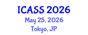 International Conference on Anthropological and Sociological Sciences (ICASS) May 25, 2026 - Tokyo, Japan International Conference on Anthropological and Sociological Sciences (ICASS) May 25, 2026 - Tokyo, Japan