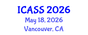 International Conference on Anthropological and Sociological Sciences (ICASS) May 18, 2026 - Vancouver, Canada International Conference on Anthropological and Sociological Sciences (ICASS) May 18, 2026 - Vancouver, Canada